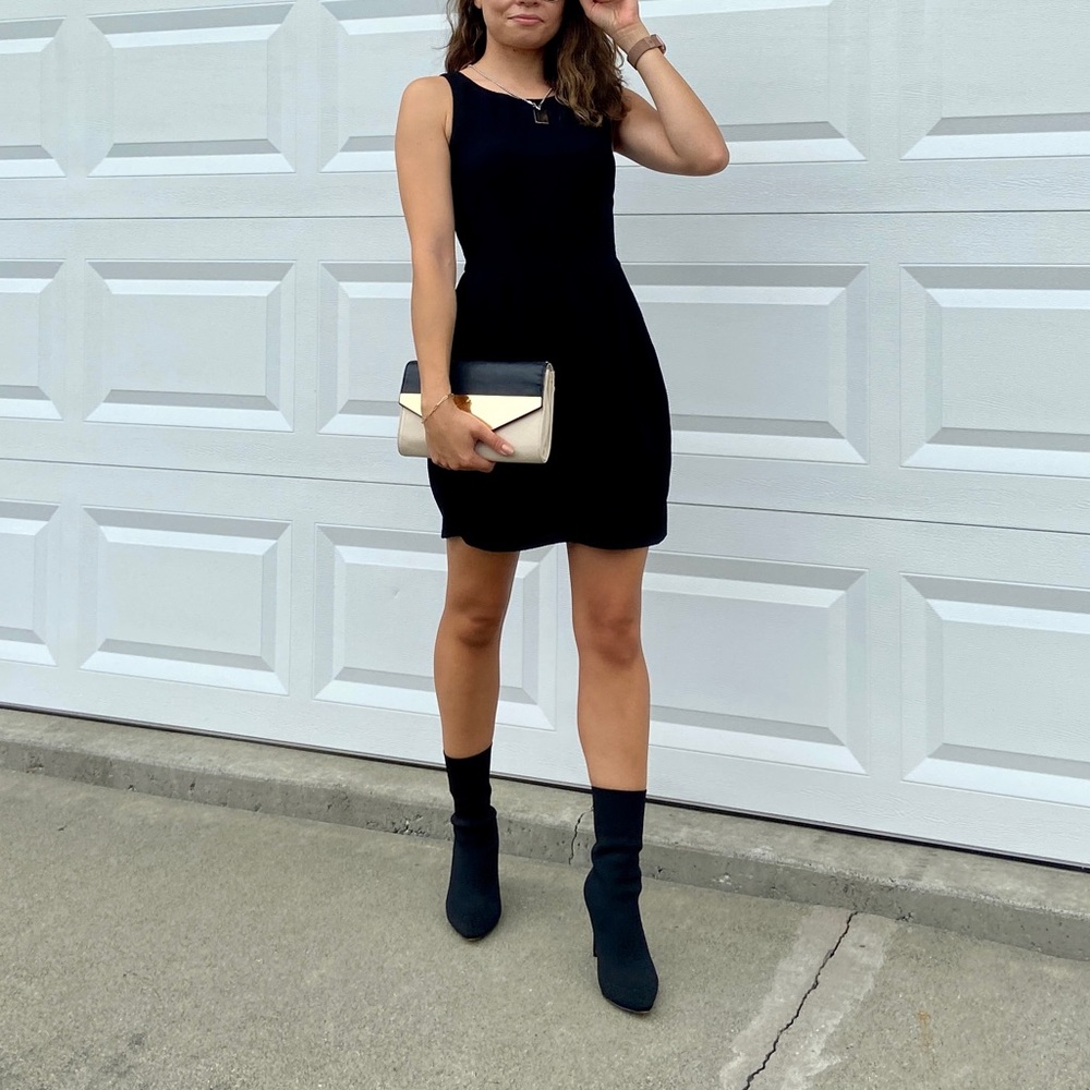 Bubble Hem Little Black Dress (LBD)